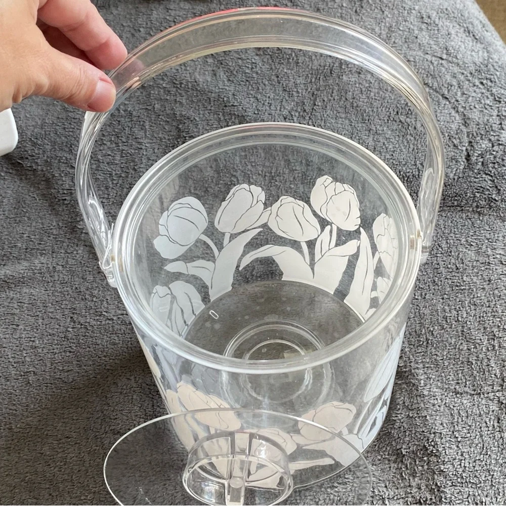 Vintage Tulips Ice Bucket